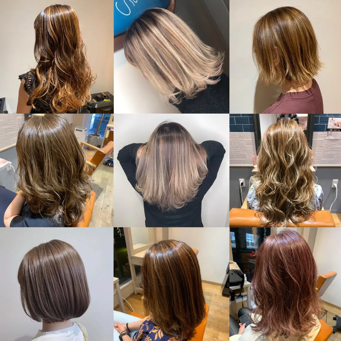 カラー バレイヤージュ ハイライトカラー 髪質改善特化 ミサワコウキのヘアスタイル
