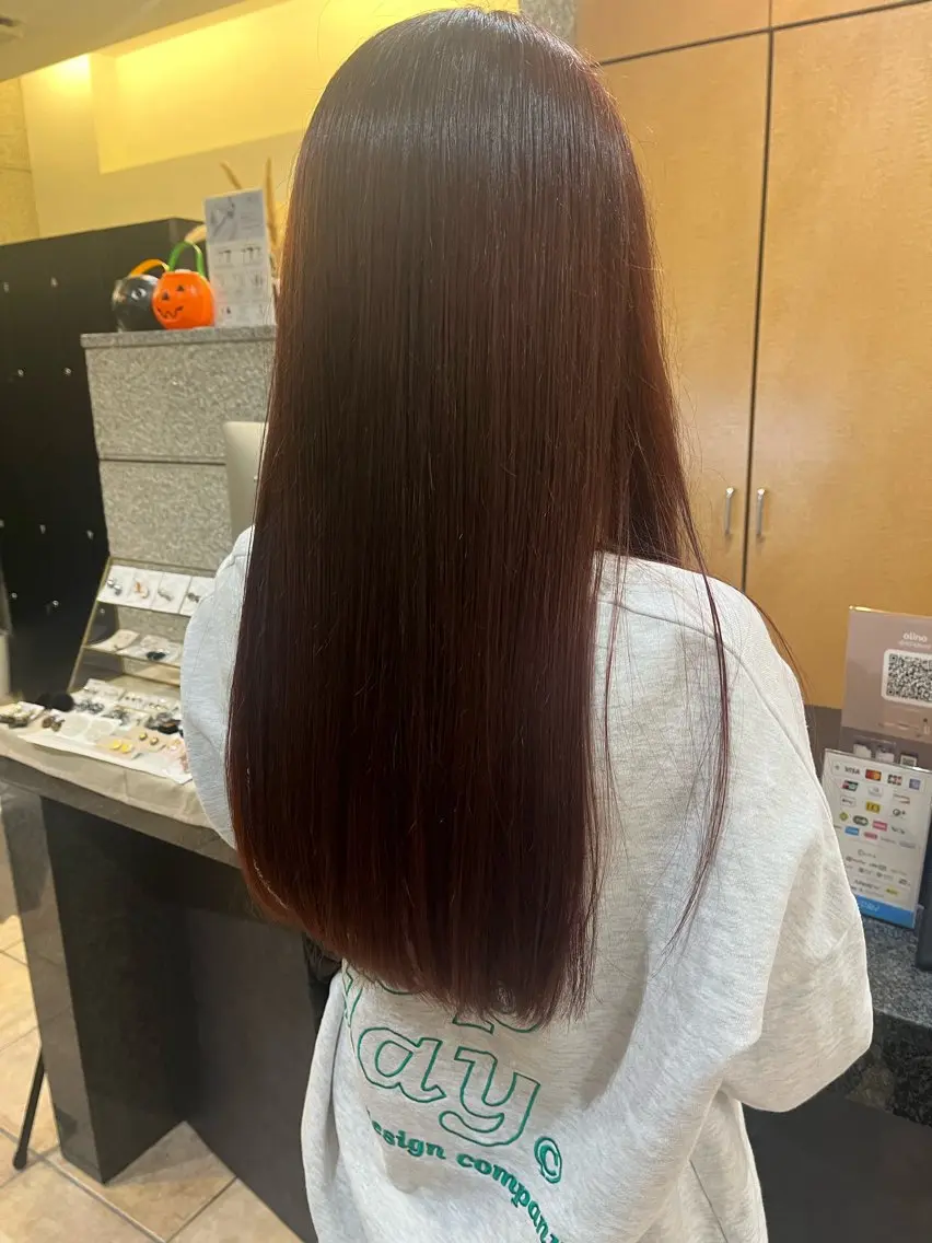 ロング トリートメント 坂谷 BUCKS/縮毛矯正のヘアスタイル