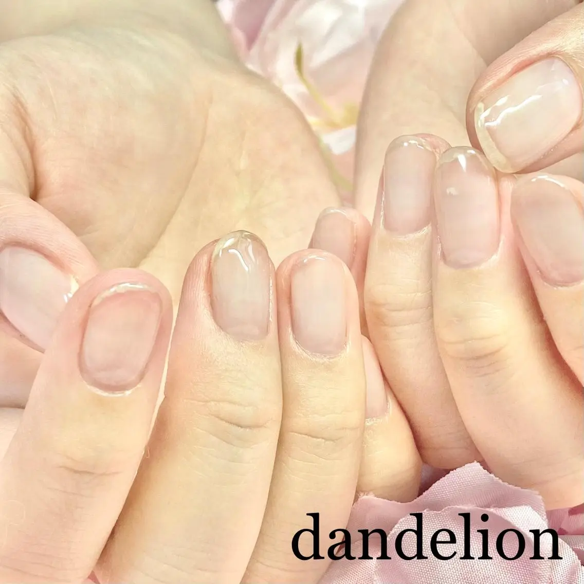 ネイル ハンドネイル ハンドケア dandelion ダンデライオンのネイルデザイン