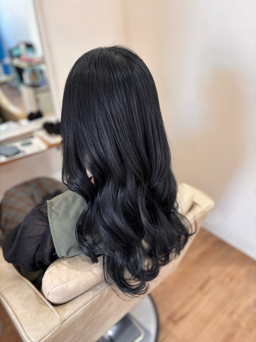 ロング カラー カット ヘアカラー トリートメント 永井大樹✨ 透明感カラー✨のヘアスタイル