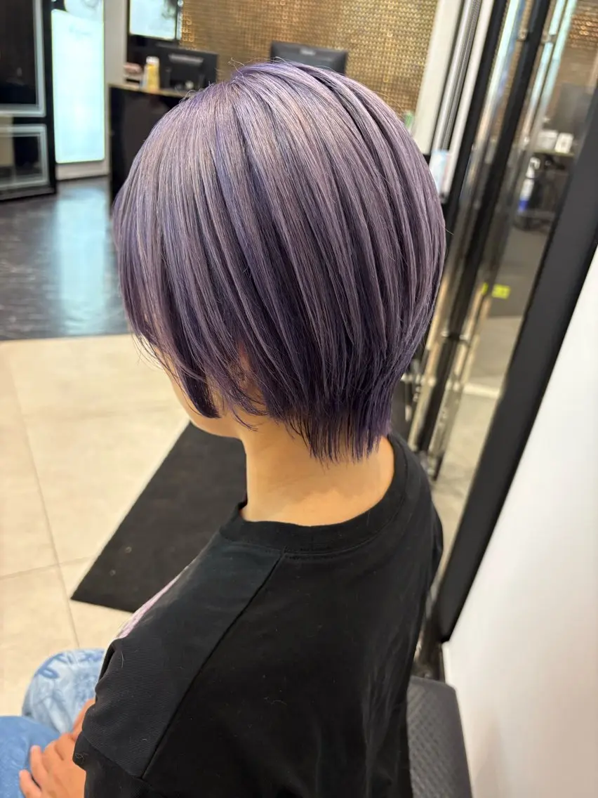 ショート 山岸 朱里のヘアスタイル