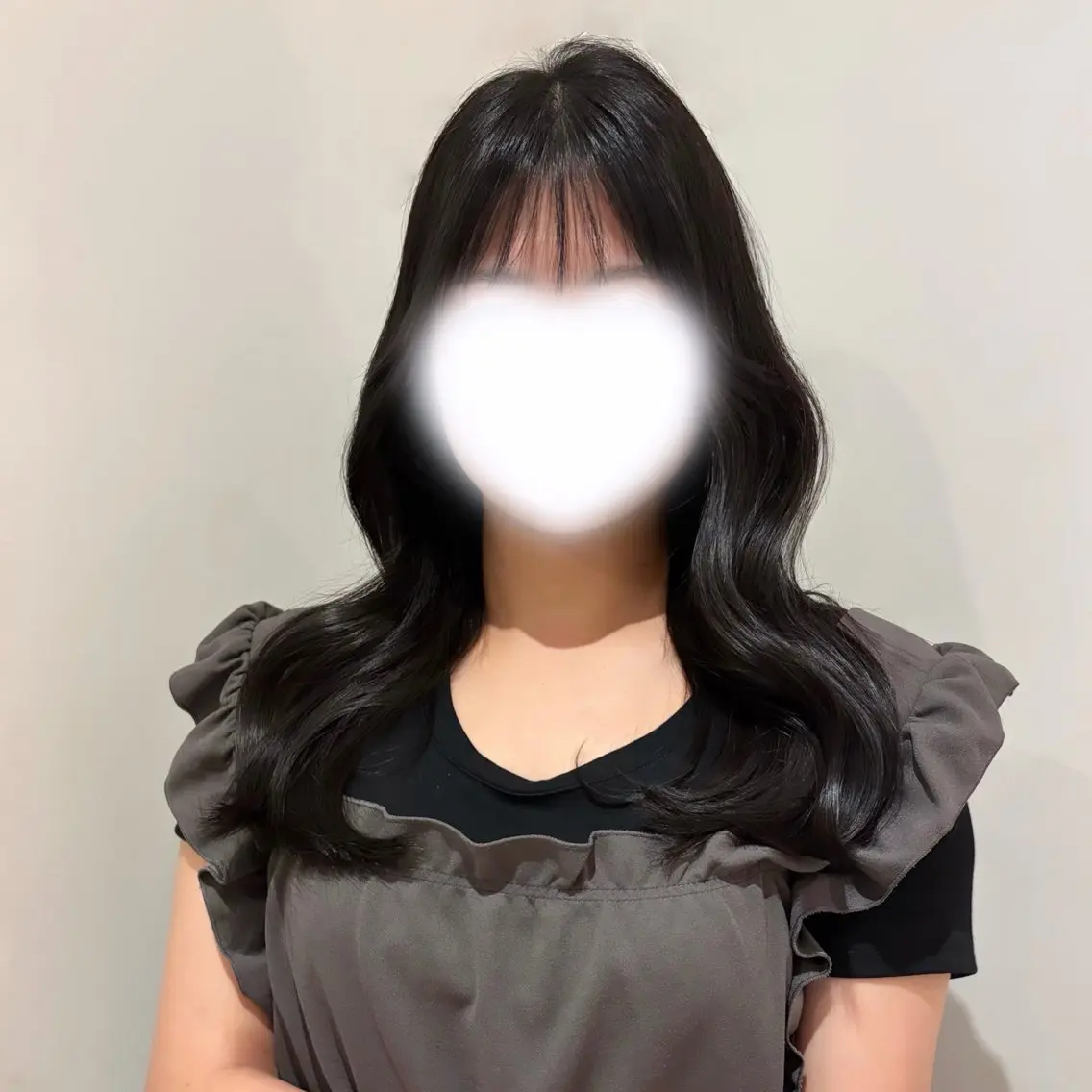 セミロング カラー ヘアアレンジ ヘアカラー 透明感🫧/韓国風 ヘア🇰🇷/さくらのヘアスタイル