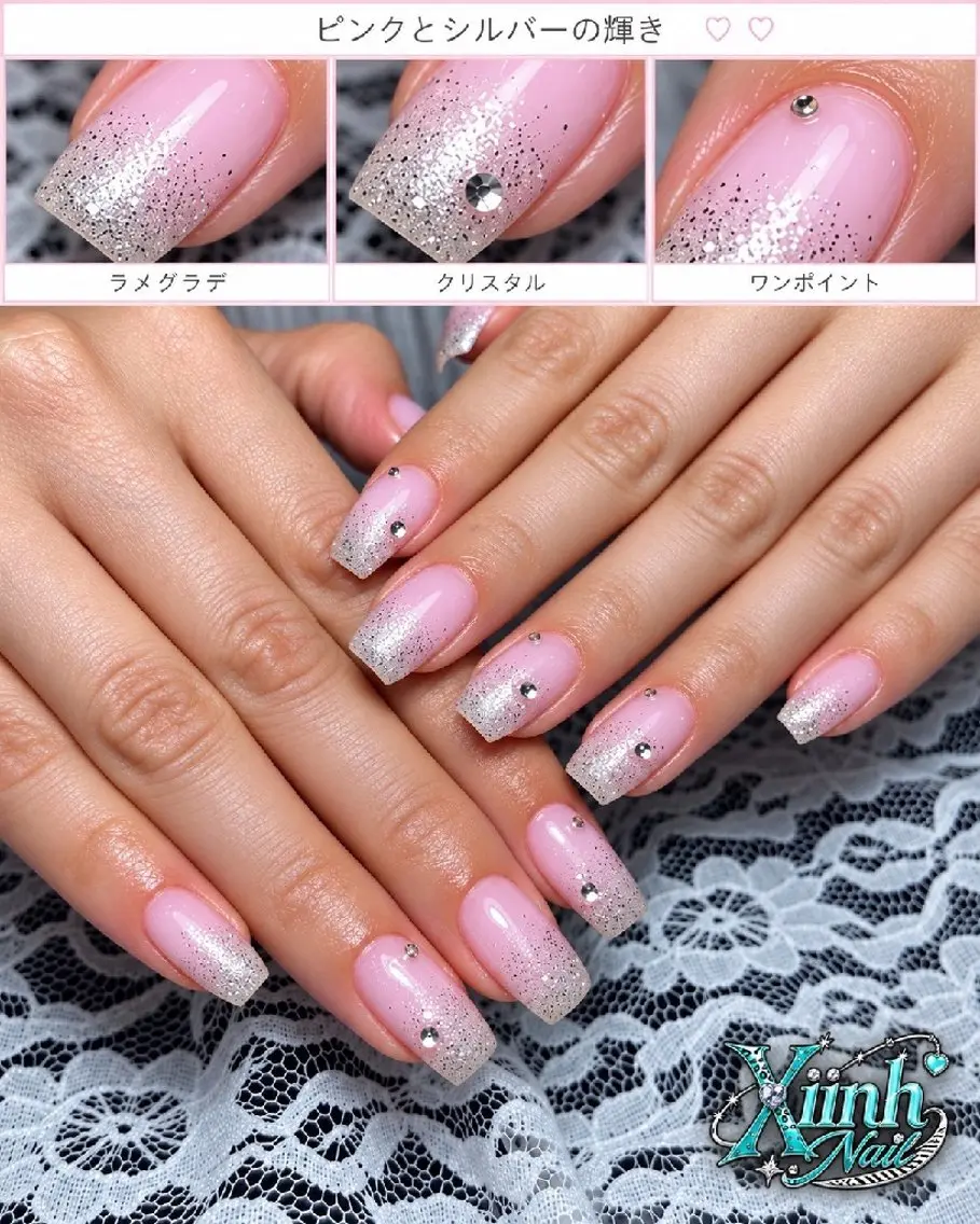 ネイル チークネイル 桜ネイル 長さ出し フットネイル ジェルネイル ハンドネイル XIINHNAIL 船橋店　馬詰ちゃんのネイルデザイン