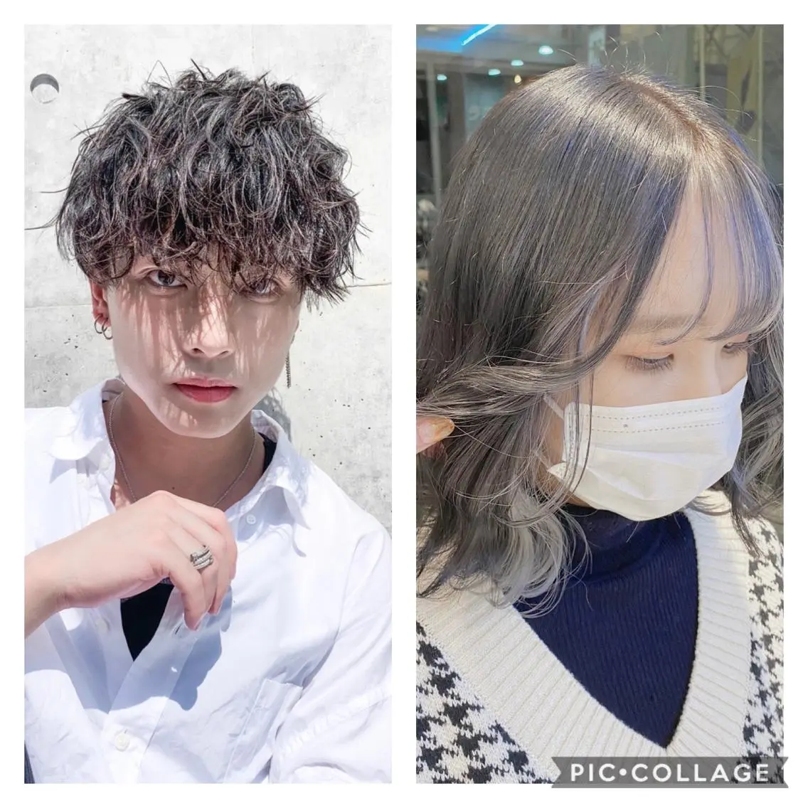ショート バレイヤージュ特化/ アキラのヘアスタイル