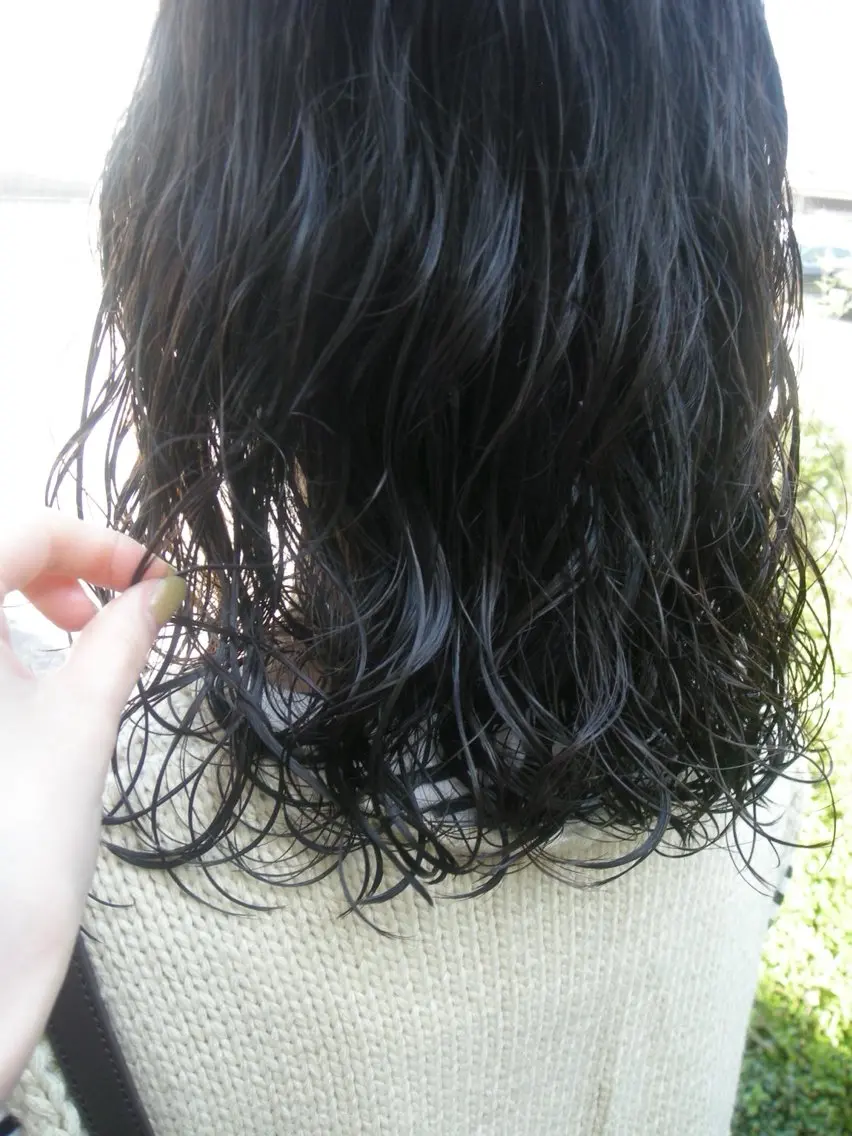 ミディアム パーマ Hair vita Namiのヘアスタイル
