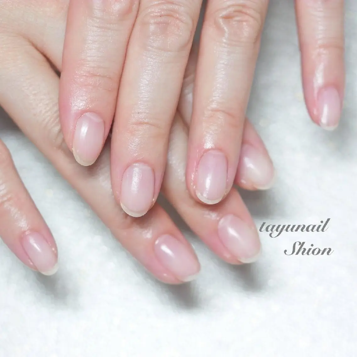 ネイル ブルー ジェルネイル パラジェル 夏ネイル ネイルサロン 【たゆnail】のネイルデザイン