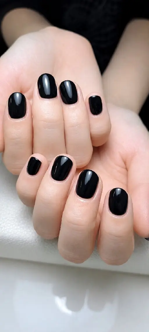 ネイル ワンカラーネイル ハンドネイル Whitebase nailのネイルデザイン