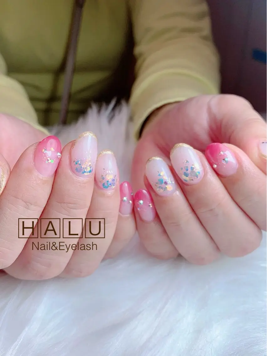 ネイル 春ネイル HALU ハルのネイルデザイン