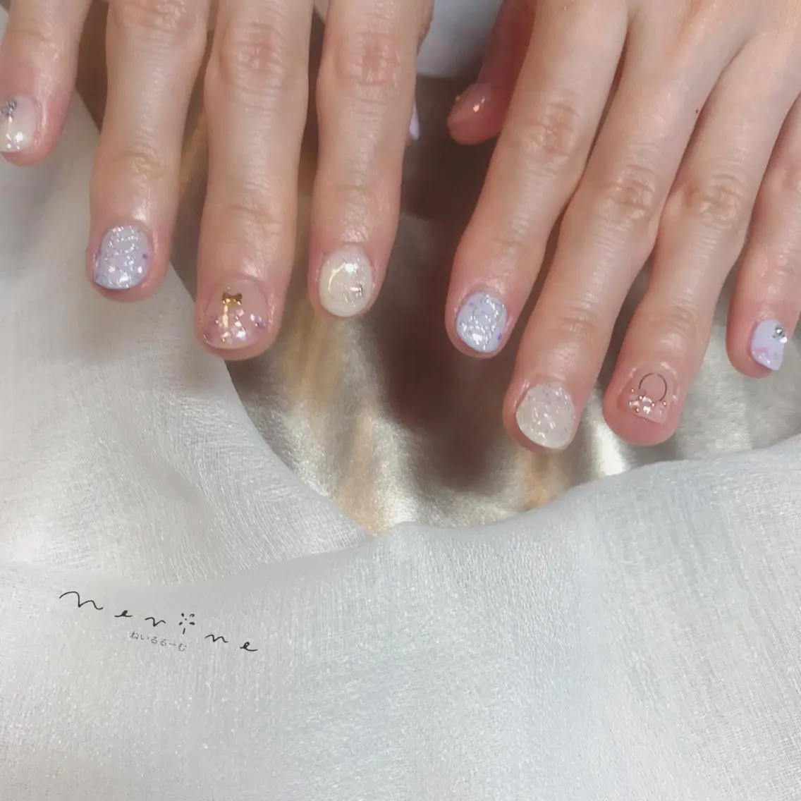 ネイル ブライダルネイル NAILST Naomiのネイルデザイン
