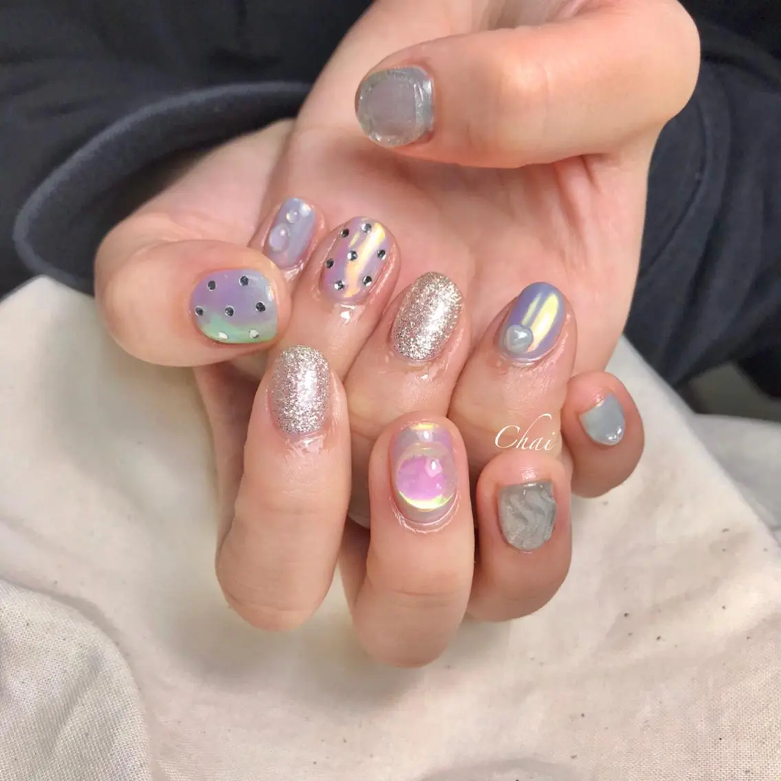 ネイル ハンドネイル chai nail _ai📍鶴橋/桃谷のネイルデザイン