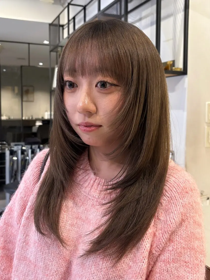 ロング レイヤーカット FILMS 銀座店 Mikotoのヘアスタイル