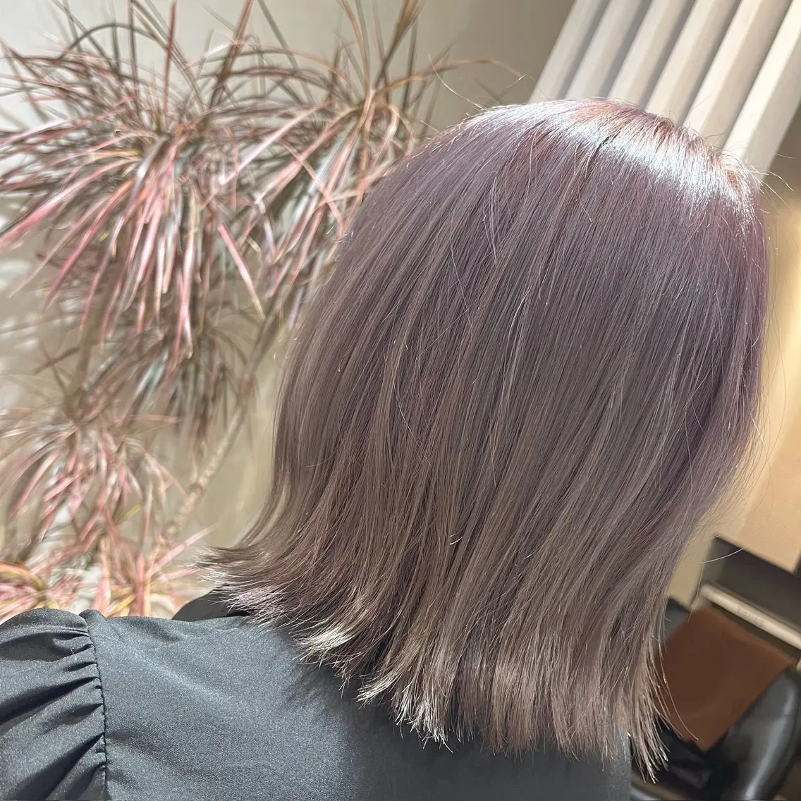 ミディアム カラー 田中 和可のヘアスタイル