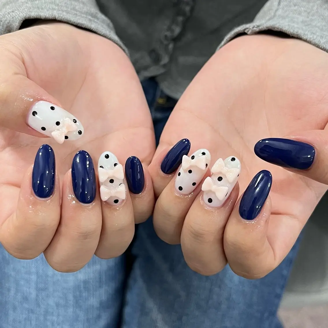 ネイル 韓国ネイル ワンホンネイル Kawaii _Nailのネイルデザイン