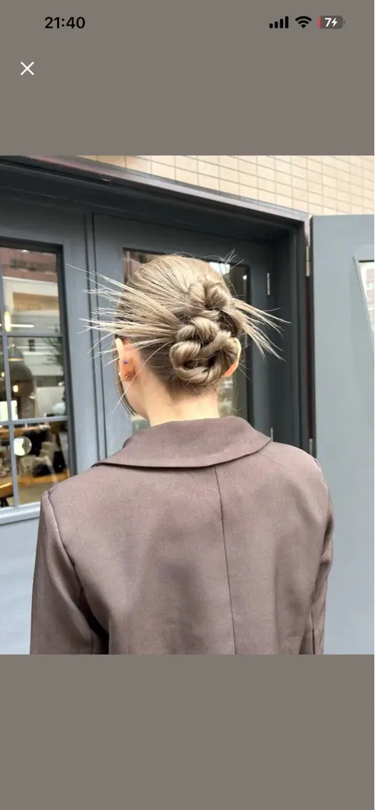 ヘアアレンジ ヘアセット ラフで可愛いヘア 🐈⬛Rukaのヘアスタイル