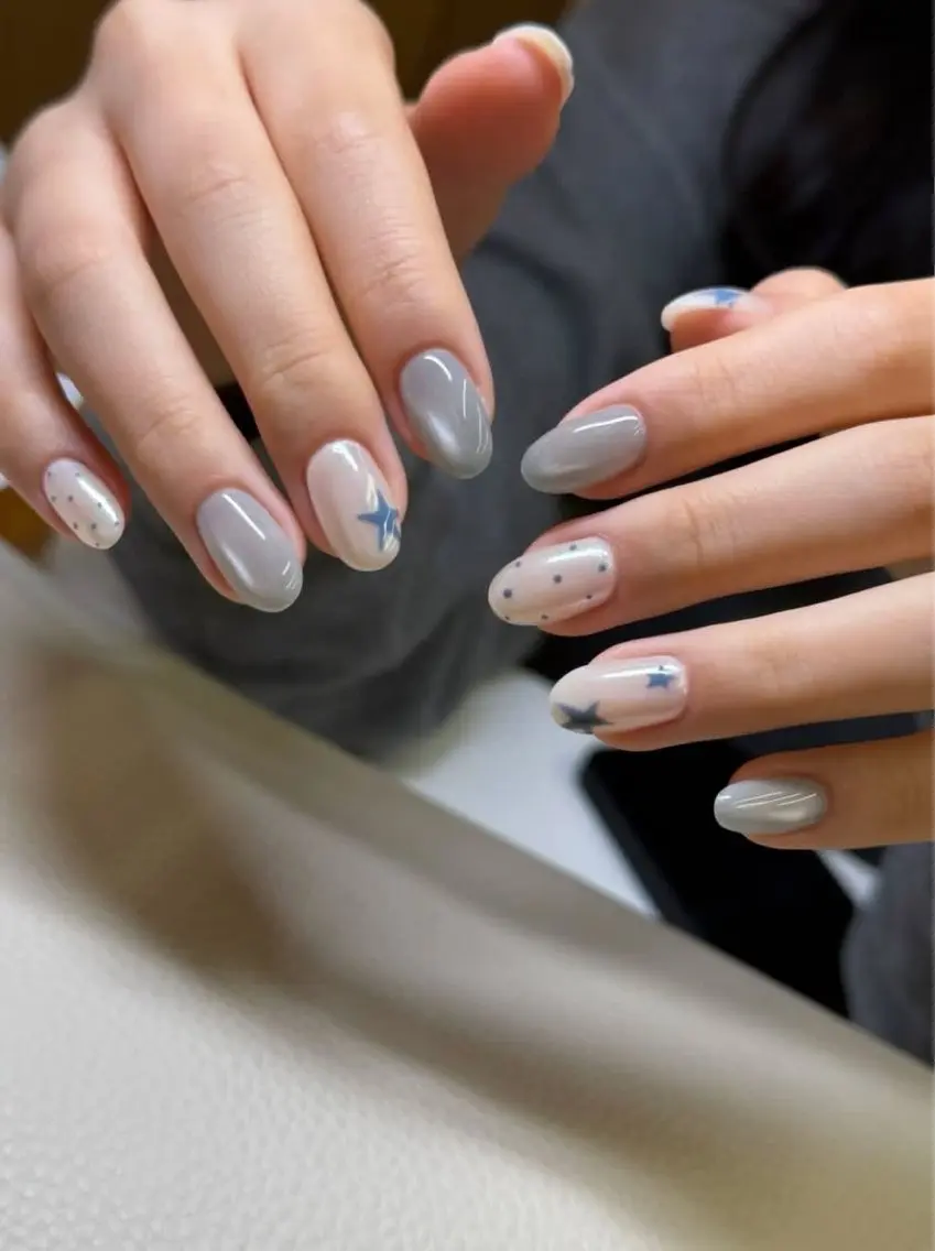 カラー Pun Sora Nailのネイルデザイン