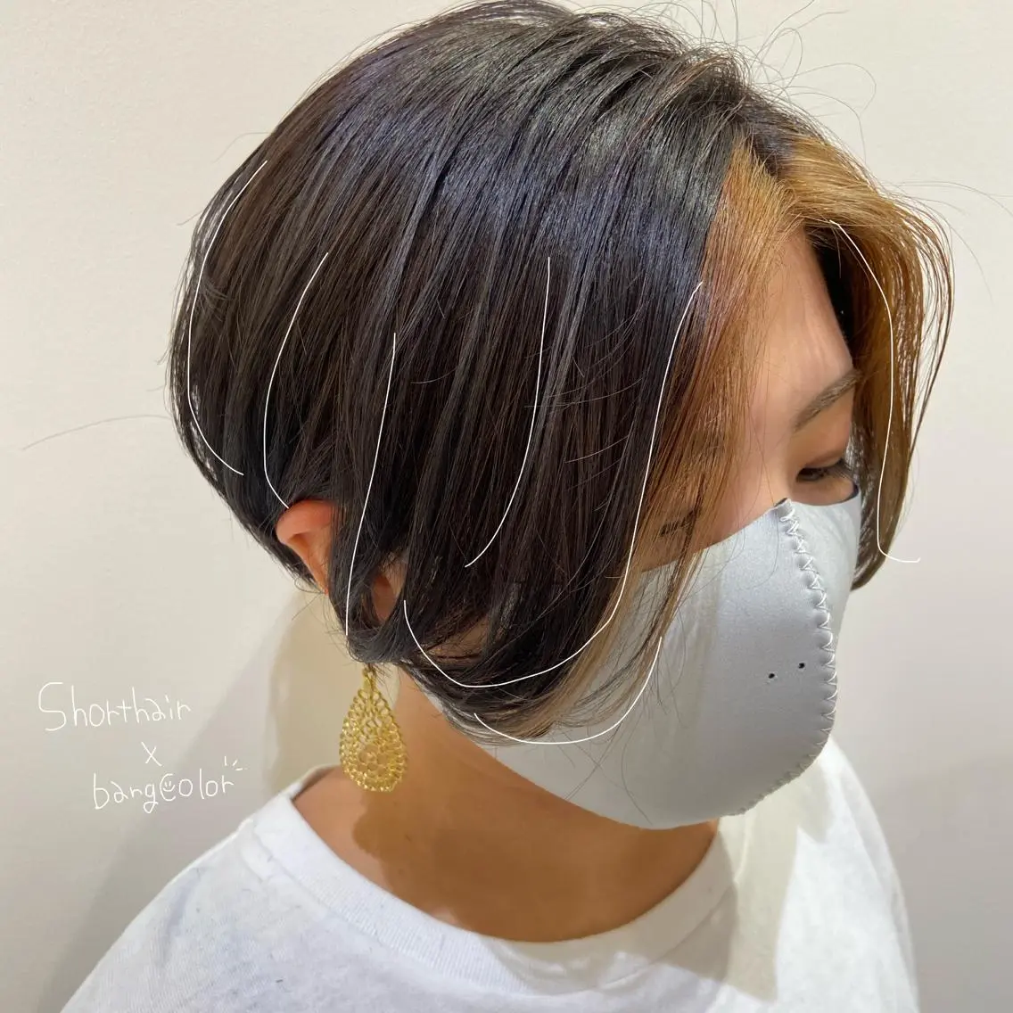 ショート カラー 🌈透け感カラー RINA🌈のヘアスタイル