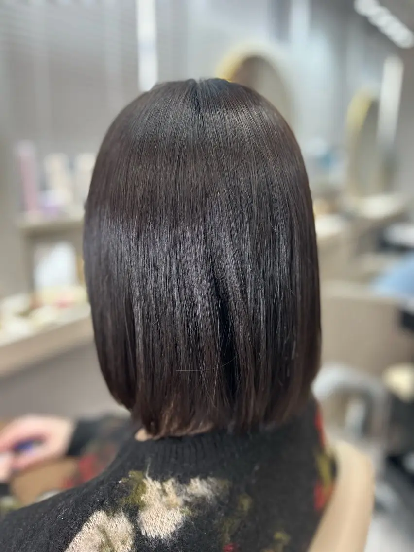 ミディアム カット ヘアカラー 池田 太一のヘアスタイル