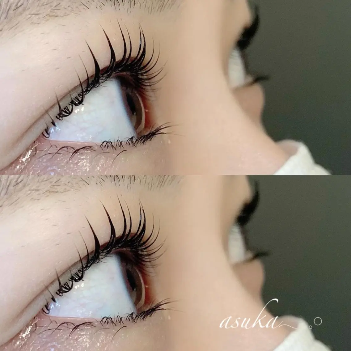 マツエク・マツパ パリジェンヌラッシュリフト brow&lash WAVEのマツエク・マツパデザイン