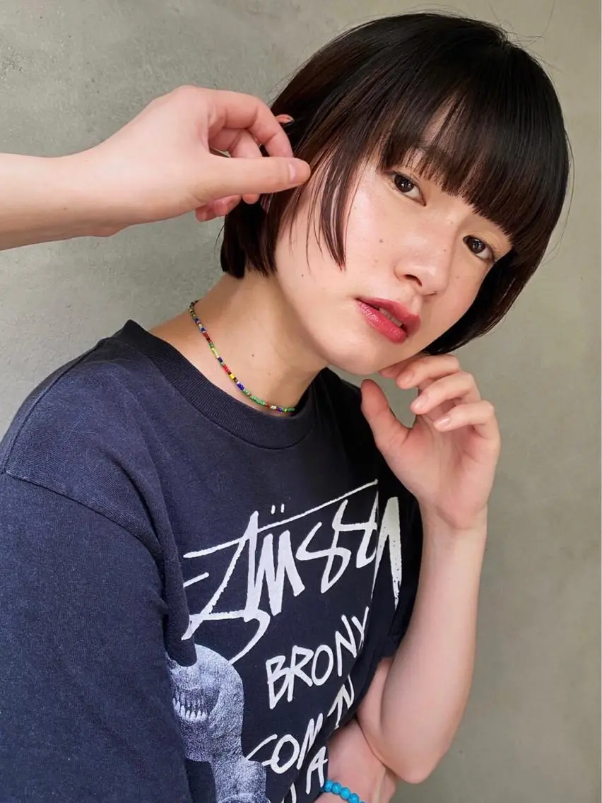 前髪カット✂︎の写真