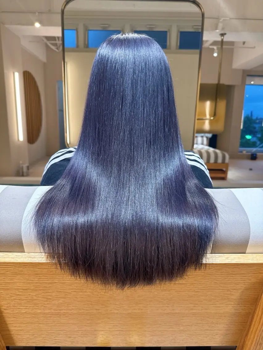 ロング 今 ちあきのヘアスタイル