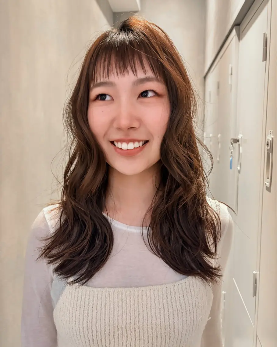 ミディアム ヘアカラー 🧚全レングス特化型 / 新宿 Hisuiのヘアスタイル