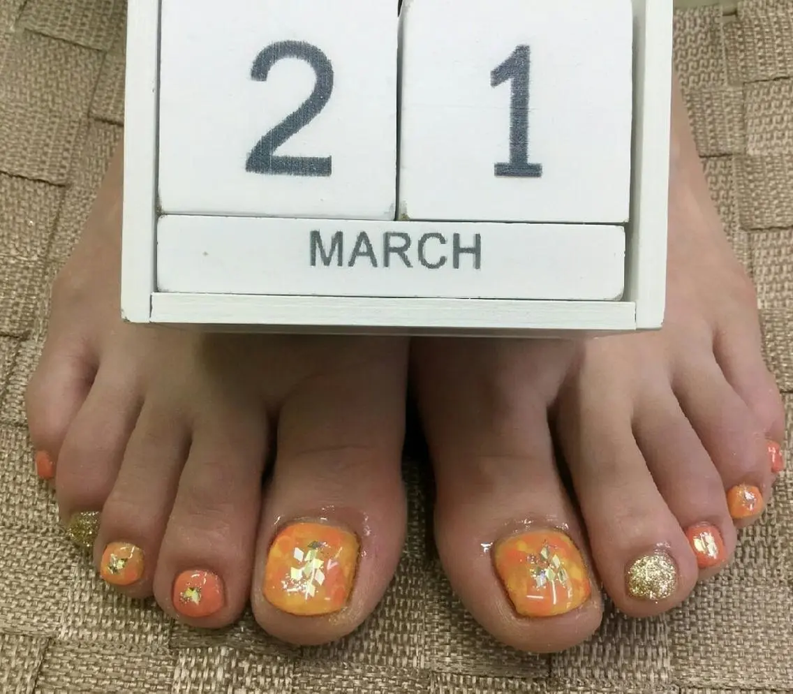 ネイル フットネイル JEWEL nailのネイルデザイン