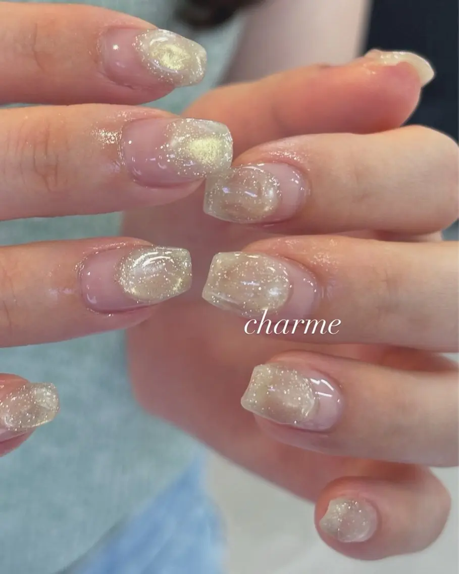 ネイル マグネットネイル ハンドネイル charme nailのネイルデザイン