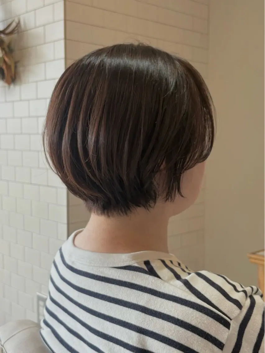 ショート ゆとり 茨木/ショートボブのヘアスタイル