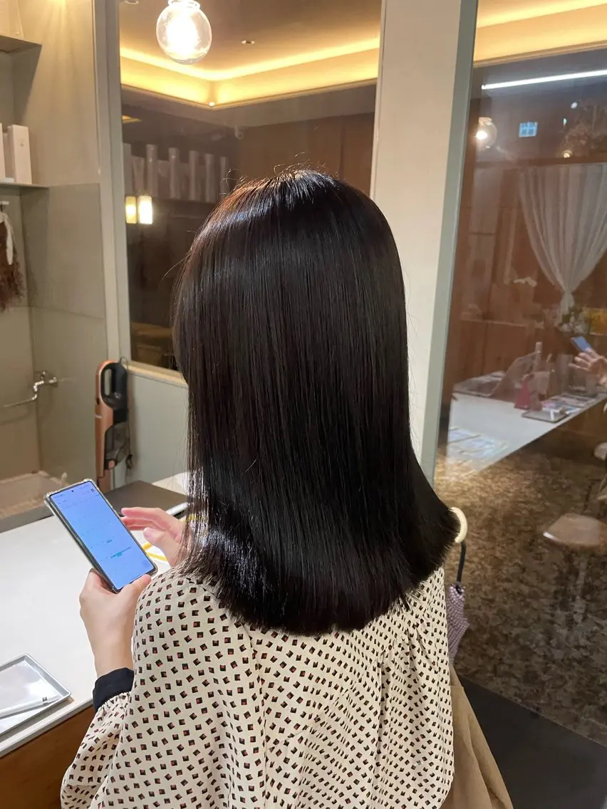 カラー 山下 悠月のヘアスタイル
