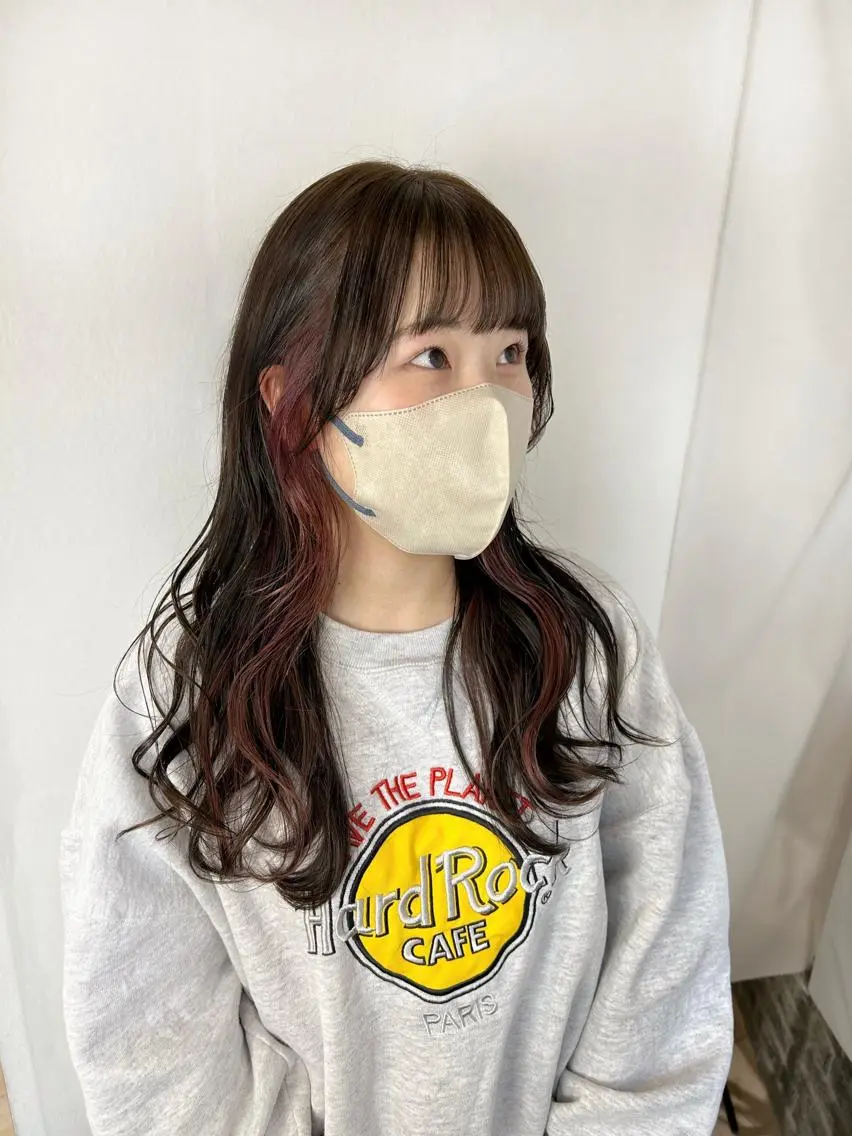 前髪カット+前髪縮毛矯正🤍の写真