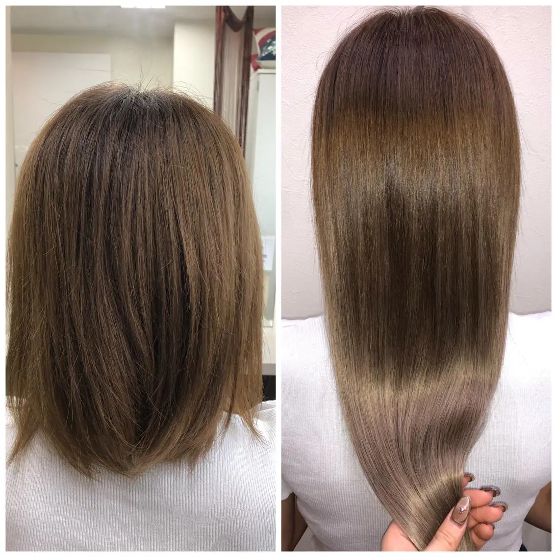 ロング カラー ヘアカラー トリートメント エクステ MAKO ❤️🔥NEXTのヘアスタイル