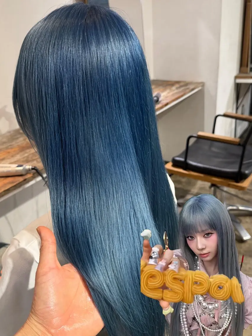 セミロング カラー ヘアカラー トリートメント ヘアセット ✨艶ブリーチカラー ✨四ノ宮裕己のヘアスタイル