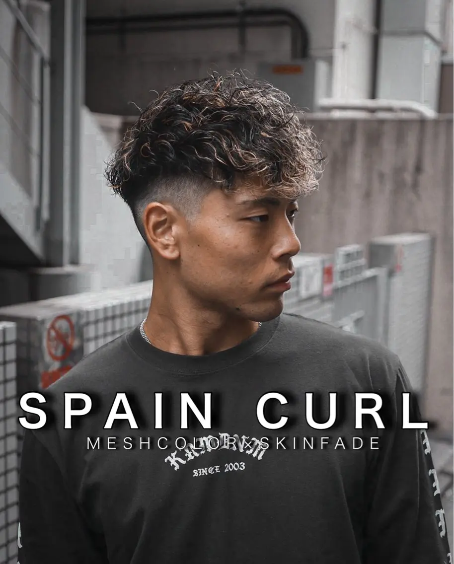 💈MEN'S💈【メンズカット+スペインカール】の写真