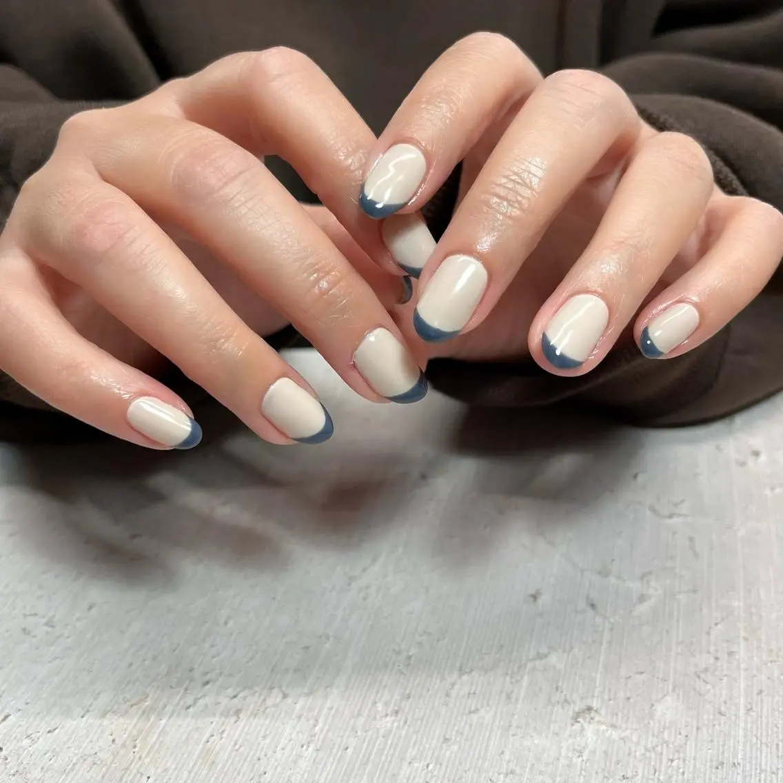 ネイル フレンチネイル Koa nails.のネイルデザイン