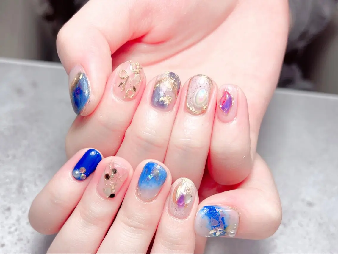 ネイル ハンドネイル Glow Nail スカルプ専門店のネイルデザイン