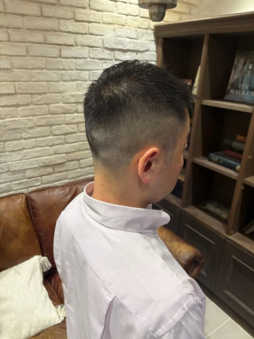 メンズ カット 吉岡 優斗のヘアスタイル