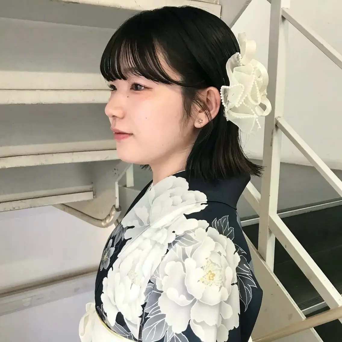 ミディアム ヘアセット fev ririのヘアスタイル