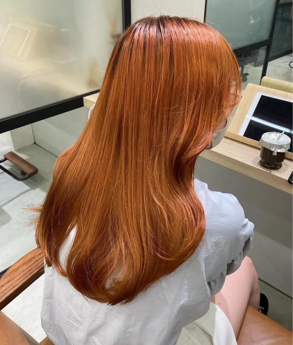 カラー tetote ミコのヘアスタイル