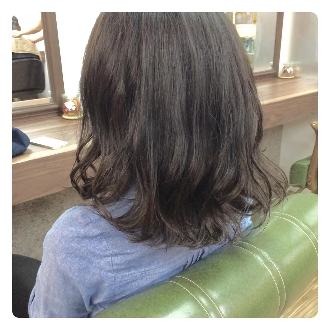 ショート ミディアム カラー アッシュ たまプラーザ駅 YAMATOのヘアスタイル