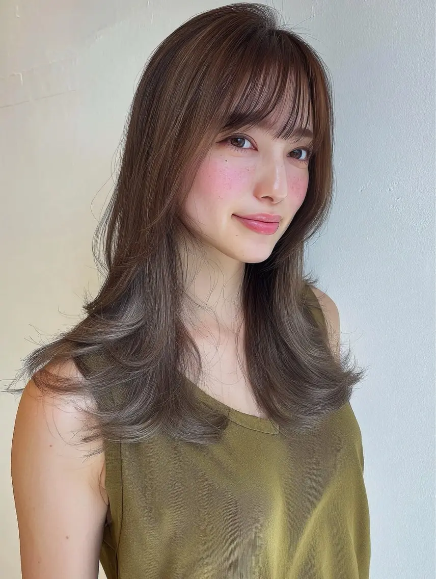 《注目‼️ケアブリーチ切れ毛98%オフ💫》カット+ブリーチ+カラー+シャンプー++選べる4stepトリートメント⭐️の写真