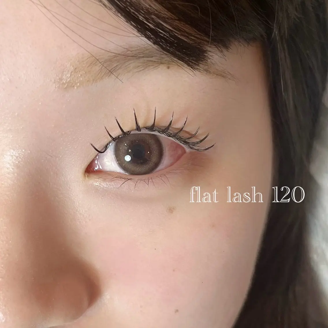 【超軽量エクステ】フラットマットラッシュ100本🌼✨(コーティング&オフ込)の写真