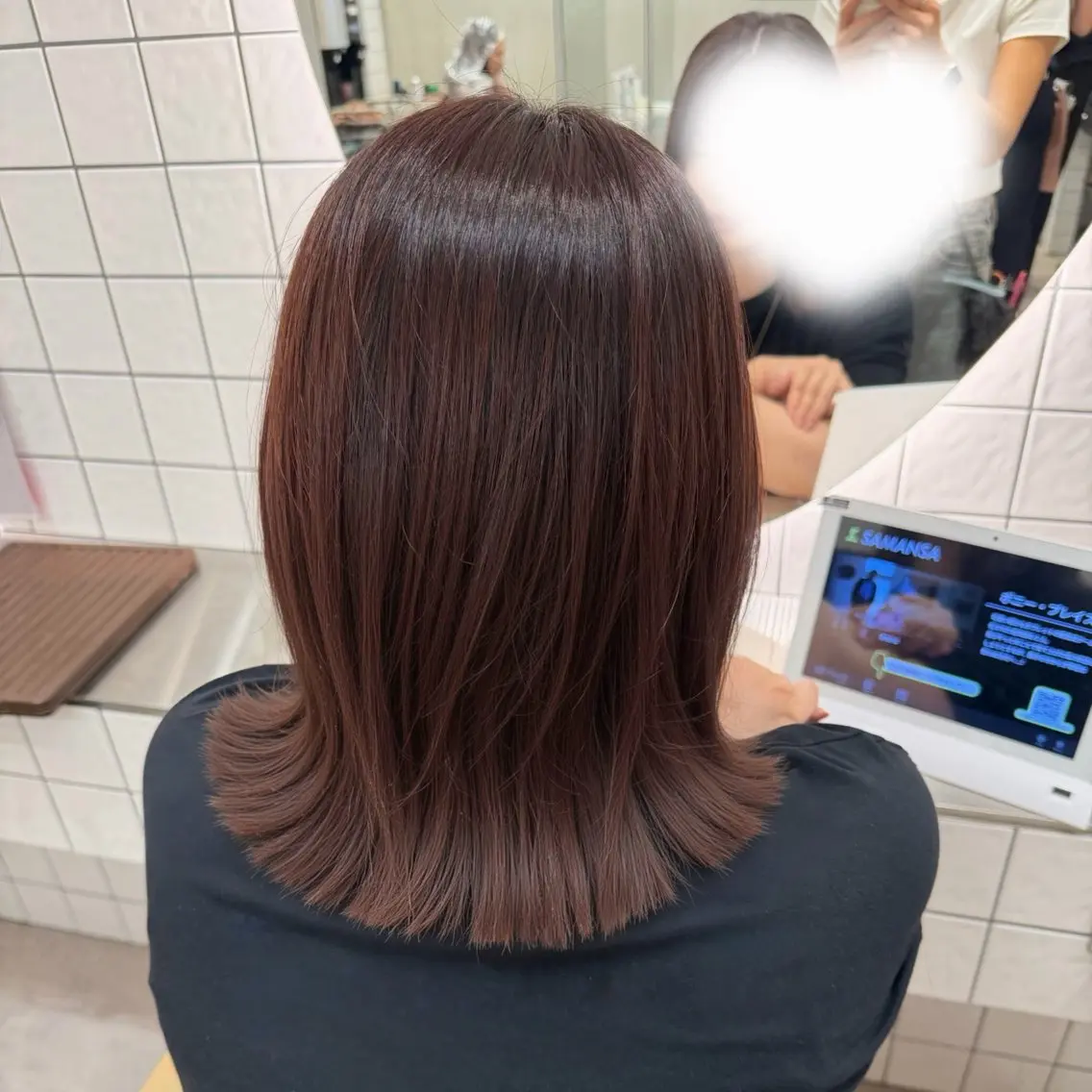 ミディアム 🫧 harunaのヘアスタイル