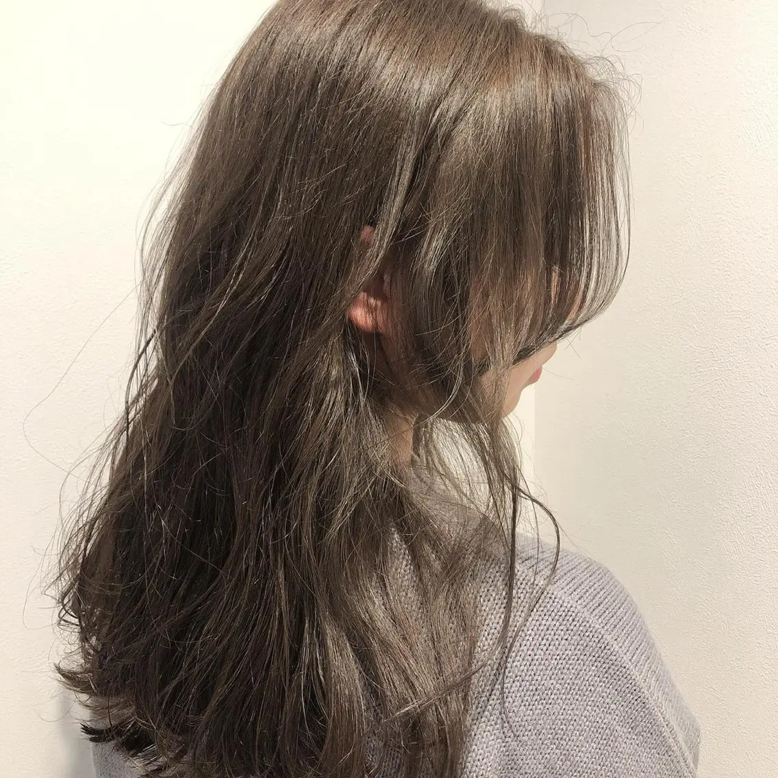 ロング カラー ヘアアレンジ 透明感カラー/推しカ ラー☁️JURAのヘアスタイル