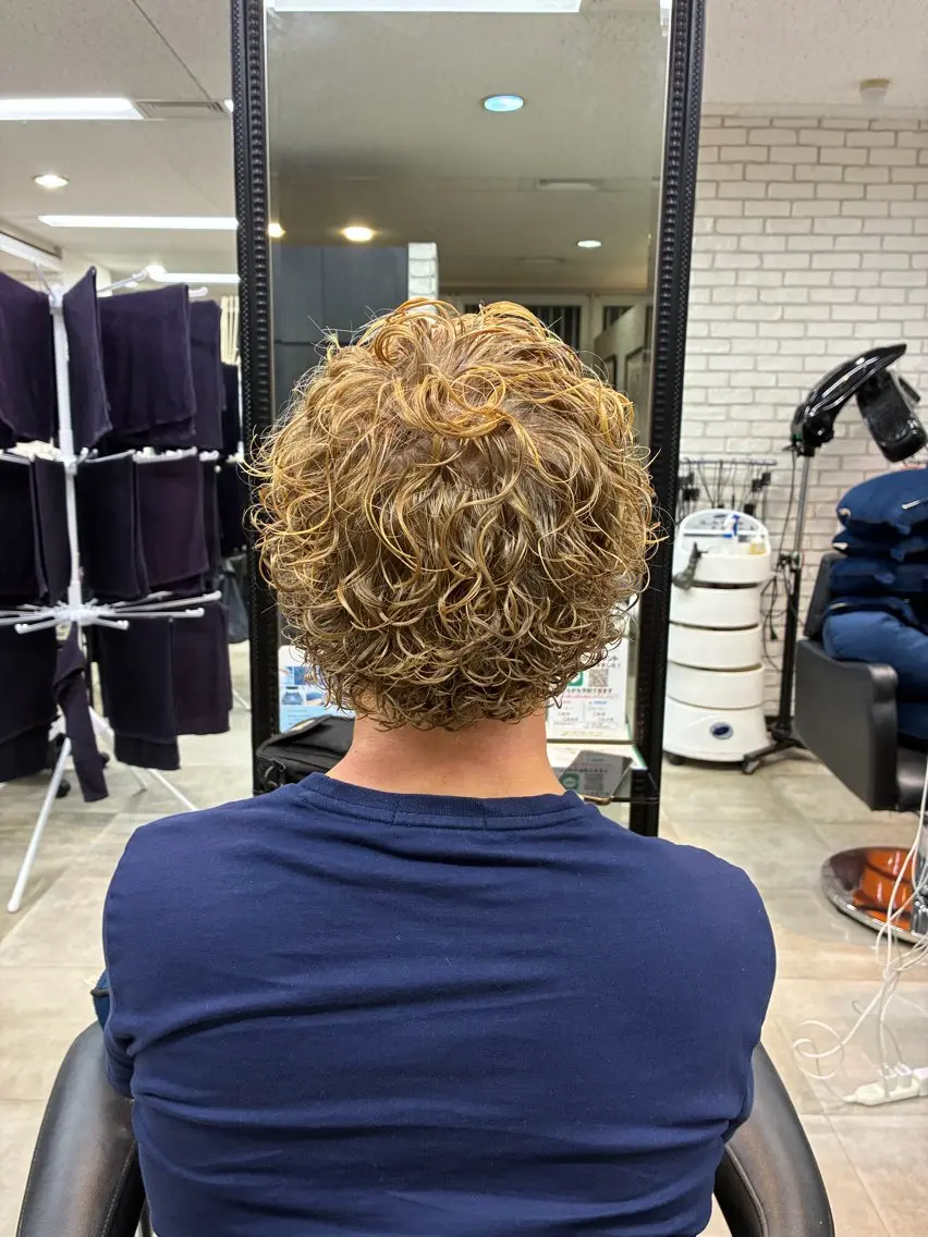 パーマ メンズ カットモデル 募集中🟡mikuのヘアスタイル