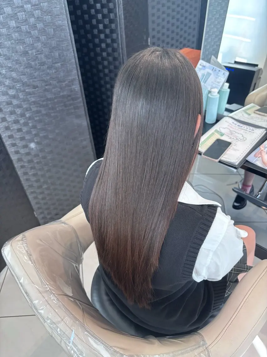 ロング 縮毛矯正 【モデル様募集】松島 弘樹のヘアスタイル