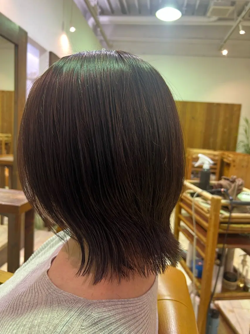 ミディアム 荻島 博大のヘアスタイル