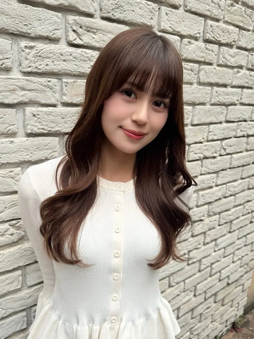 ロング カラー カット ヘアカラー トリートメント ヘッドスパ ✨艶髪✨透明感✨ 山内大樹のヘアスタイル
