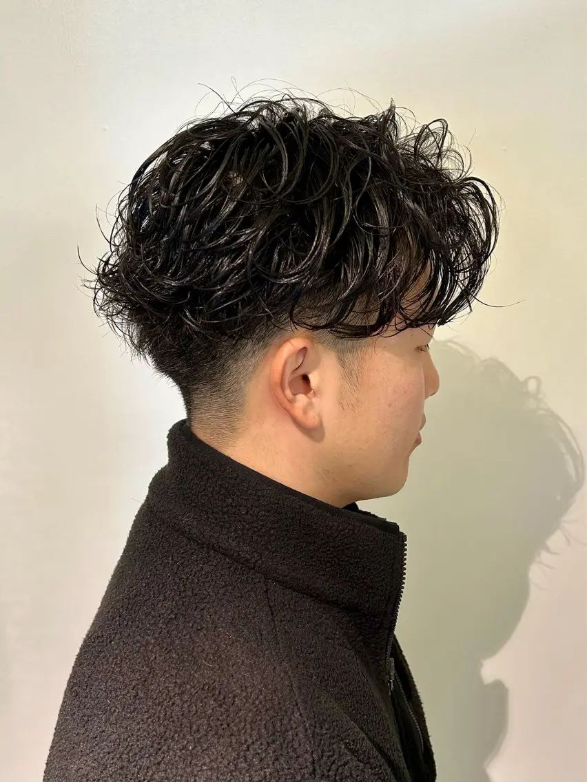 メンズ メンズパーマ カット パーマ ⚜️メンズカット・パ ーマ/ひかる⚜️のヘアスタイル