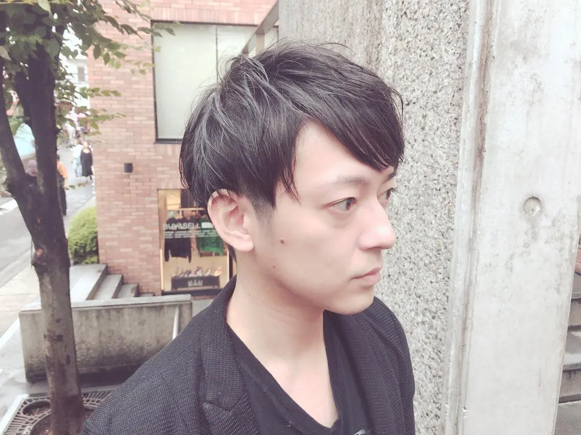 ショート パーマ メンズ ヘッドスパ ちこ .のヘアスタイル
