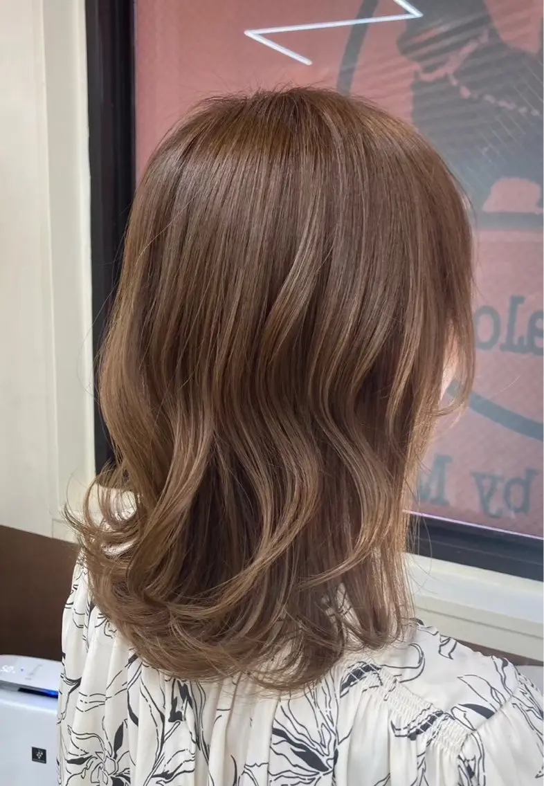 ミディアム カラー ヘアカラー 🦋カラーモデル募集 /Rin🦋のヘアスタイル